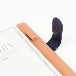 Ежедневник А5 недатиров. 100л обложка кож.зам. на кольцах с магнитной застёжкой