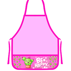 Накидка для труда с печатью на кармане 485/395 BE HAPPY