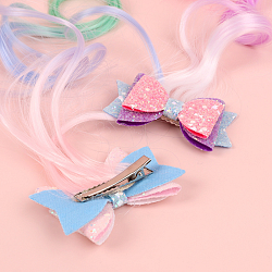 Заколка-зажим для волос с прядью