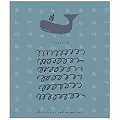 Тетрадь 40 листов, линия, блок офсет №2, обложка мелованная бумага "Морская тема"