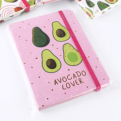 Блокнот 10,5*14,5см 80л "AVOCADO" ассорти /4вида/