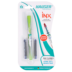 Ручка перьевая син. корпус ассорти INX HD HAUSER