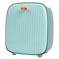 Ёмкость для мусора настольная комбин.зеленая