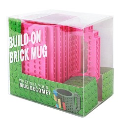 Кружка-конструктор 400мл розовая (УЦЕНКА)