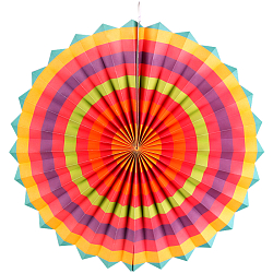 Праздничное украшение "Веер" 6шт/уп (набор) ассорти