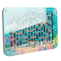 Лабиринт с шариками "Подводный мир"