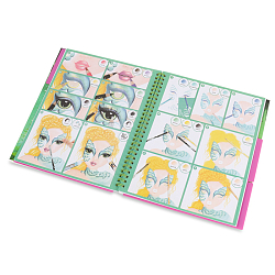 Раскраска с трафаретами на гребне