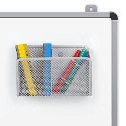 Органайзер магнитный металлический 2 отделения серый