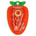 Корректирующая лента в роллере "Darvish" 5мм*3м в блистере "Овощи"