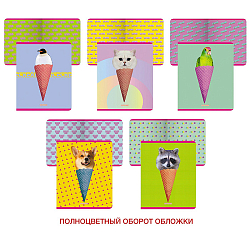 Тетрадь   48л кл. So Funny  обложка глян.лам.,микротекстур,тиснение фольгой,полноцв.оборот