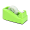 Диспенсер для клейкой ленты (19мм) салатовый