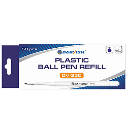 Стержень шар.  98мм синий объем. пласт. "Darvish"