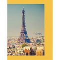 Книга для записей А6 (110*145) 80л Paris обложка глянцевая ламинация