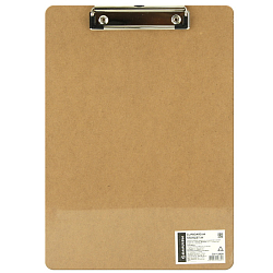 Планшет А4 с зажимом деревянный