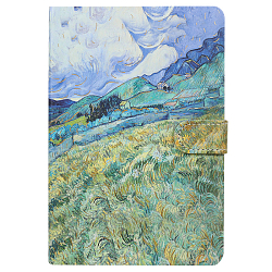 Блокнот 12,7*19 см 112л на магнитной застёжке "Горный пейзаж за госпиталем Сен-Поль"