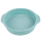 Форма для запекания круглая голубая