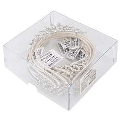 Ободок бежевый  для волос "диадема"