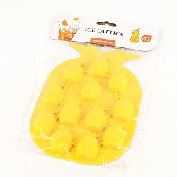 Форма для льда "Ананас" цвет ассорти (силиконовая)