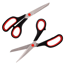 Ножницы 19см канцелярские  с европодвесом