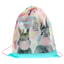 Сумка  для сменной обуви, ткань Bubble gum