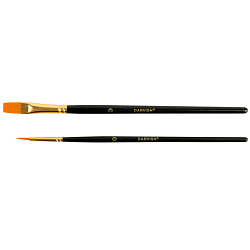 Кисти набор  2шт/уп "Darvish" синтетика