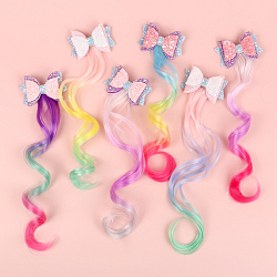 Заколка-зажим для волос с прядью