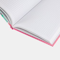 Книга для записей А5 100л Цветочный этюд обложка глянцевая ламинация