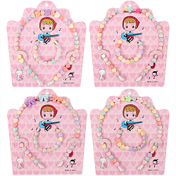 Ободок "сердечки" для волос в наборе