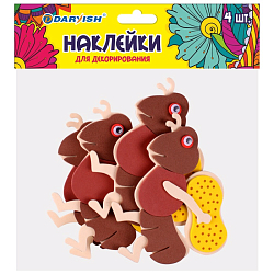 Наклейки  для декорирования "Муравей" 4шт/уп