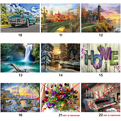 Алмазная живопись "Darvish" 40*50см ассорти