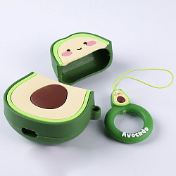 Чехол для наушников б/п "Авокадо" силиконовый