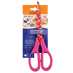 Ножницы 17см "Darvish" цветные лезвия с европодвесом