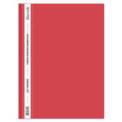 Папка-скоросшиватель А4 красная 120/180мкм