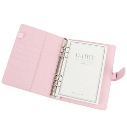 Ежедневник А5 недатиров. 100л обложка кож.зам. на кольцах с магнитной застёжкой