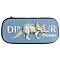 Пенал "DINOSAUR" со светонакапливающим элементом Triceratops