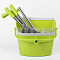 Набор для уборки "Совок + щетка" салатовый
