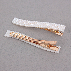 Заколка для волос 2 шт в наборе жемчужная волна