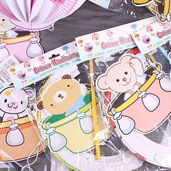 Праздничное украшение "Шар с подвеской" ассорти