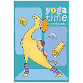 Записная книжка двойная обложка А5 64 стр с "Movie" эффектом "Йога-тайм"