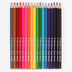 Карандаши 18цв трёхгранный корпус