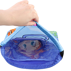 Сумка-рюкзак для бассейна " Морские приключения" 45х35х7 см