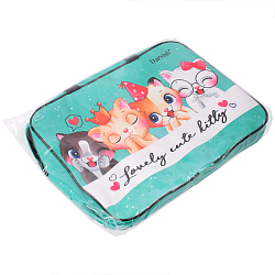 Папка детская с ручками ткань "Весёлые котята"