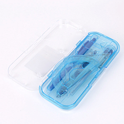 Готовальня  7предм. "Darvish" циркуль+грифели+карандаш механическ.+линейка+2треугольника+транспортир