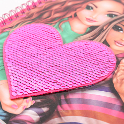 Раскраска на спирали "Модные образы"