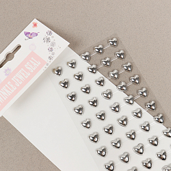 Наклейки-стразы "Сердечки"