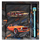 Блокнот 13,5*18 см 50л с замком "Speed Racing" с ручкой