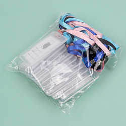 Бейдж на ленте с рулеткой вертикальный