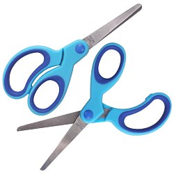 Ножницы 14см "Darvish"  закругленные лезвия с европодвесом