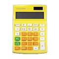 Калькулятор настольный 12 разр.  "Darvish" 105*146*25мм жёлтый