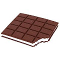 Блок для записей "Шоколадка" 10*8,5см, 80л